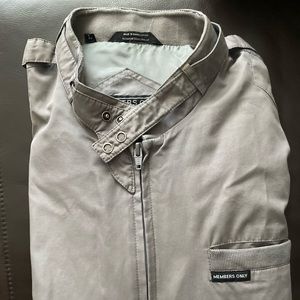 Members Only Vintage Grey Jacket
